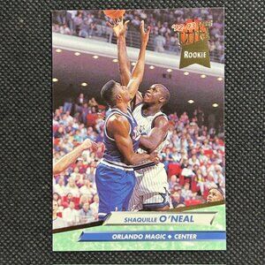 1992-93 Fleer Ultra Shaquille O'Neal ROOKIE RC #328 Orlando Magic HOF
